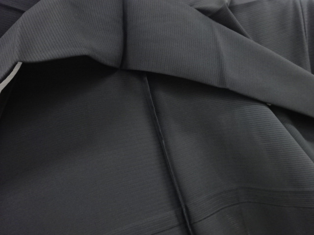  未使用品　仕立て上がり　絽霞に菊・萩模様留袖